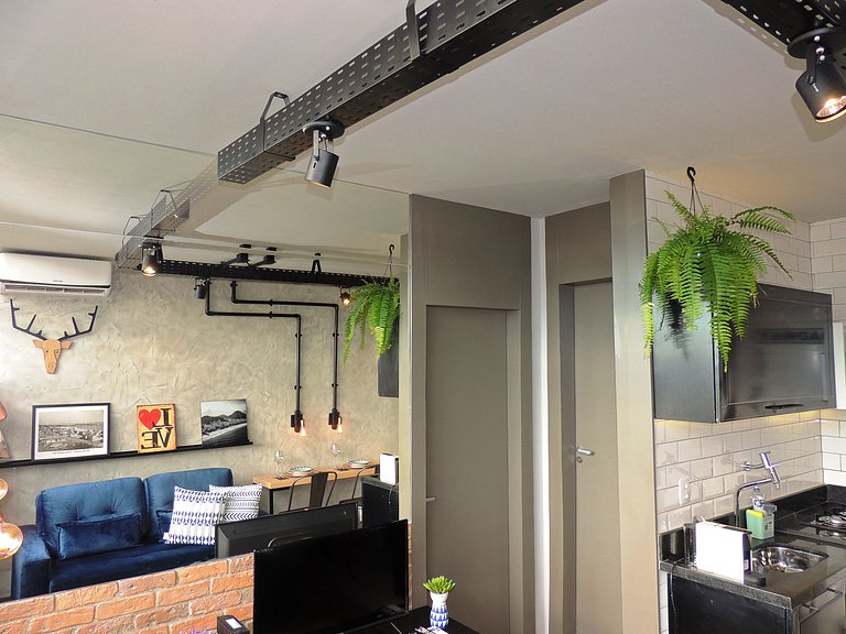 Copacabana Beach/Vista Mar/Loft Design+Climatizado