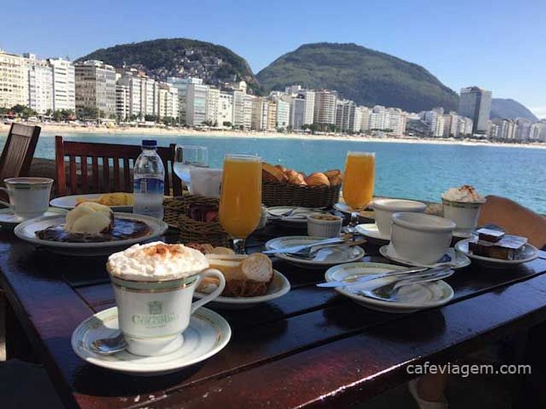 Loft Vista Mar Copacabana/Garagem/100%Climatizado